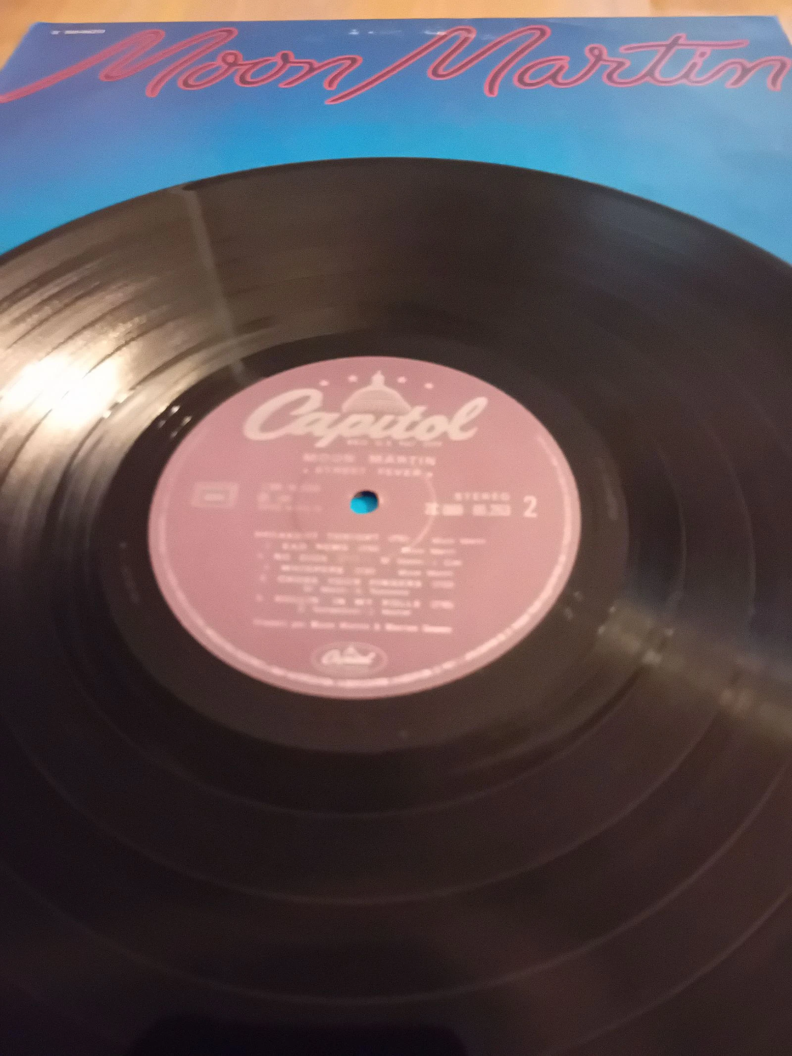 Lp 33t Moon Martin street fever – photo 4